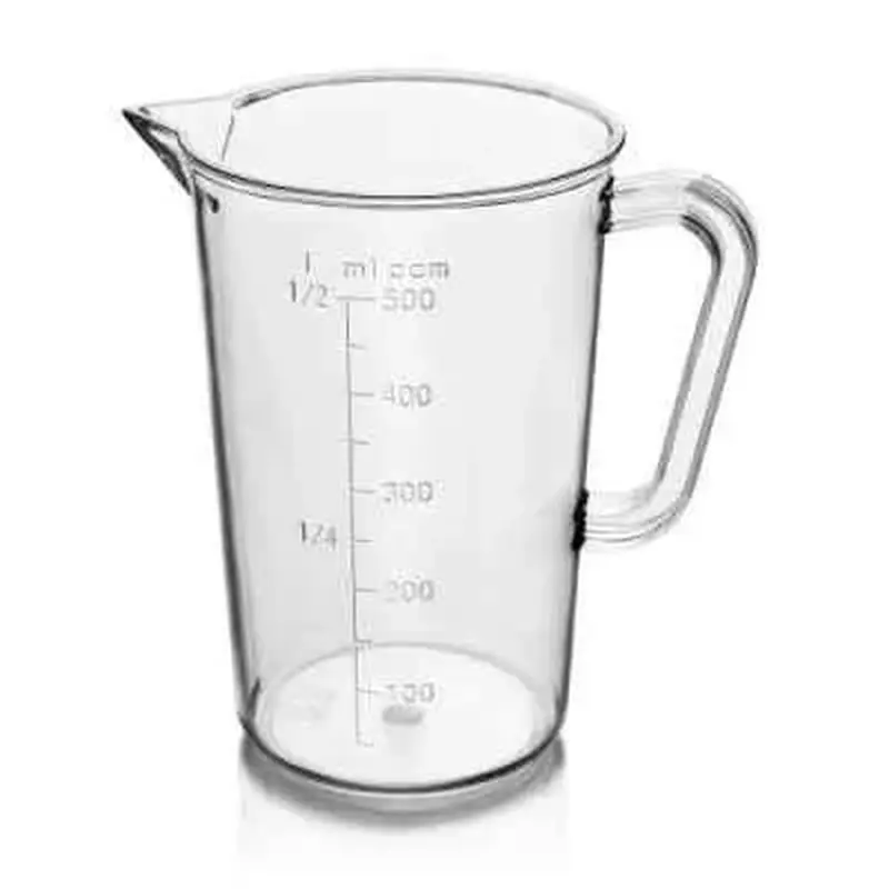 PLM-05P Емкость мерная с ручкой, 0.5л.,пластик, поликарбонат, Henry Food, Китай