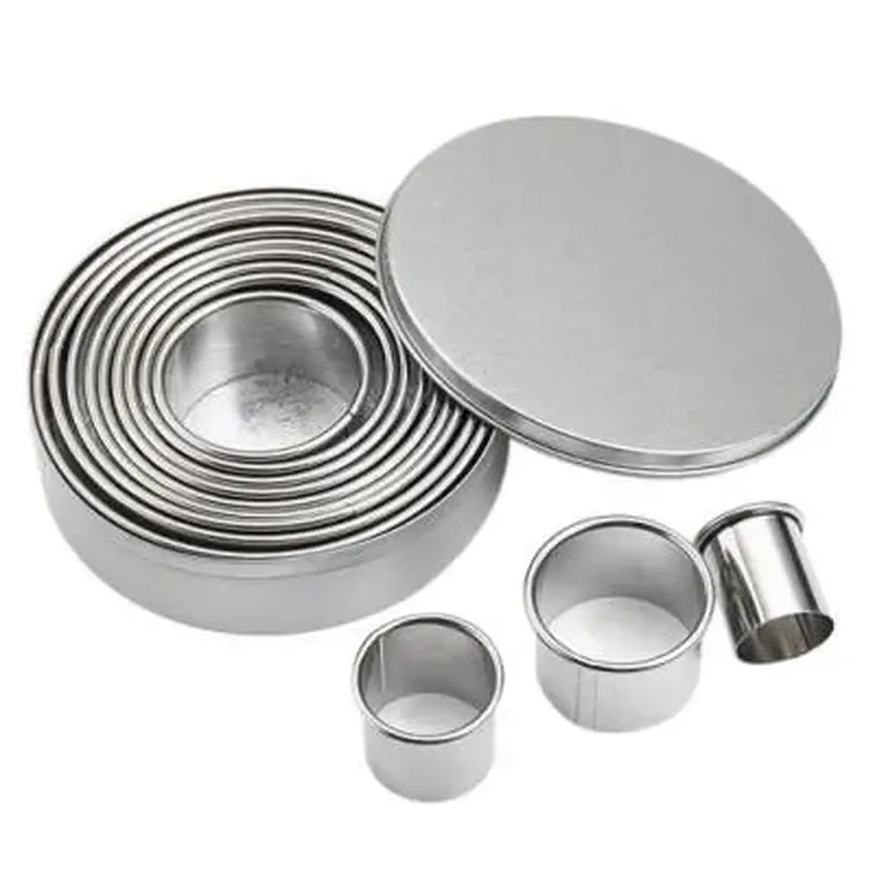 SMRS-01 Набор вырубок круглых нерж.сталь, Henry Food, Китай