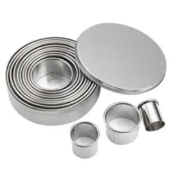 SMRS-01 Набор вырубок круглых нерж.сталь, Henry Food, Китай