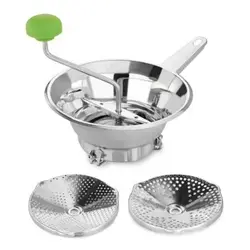 VMS-9G Машинка для протирки с 2-мя дисками, нерж.сталь , Henry Food, Китай