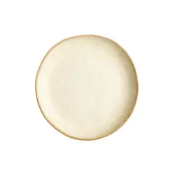 Тарелка с бортом, KUNSTWERK, Grasp, 17 x 3 см, бежевый