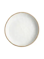 Тарелка с бортом, KUNSTWERK, Grasp, 19 x 4 см, белый