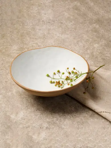 Салатник, KUNSTWERK, Grasp, 22 x 7.6 см, 870 мл