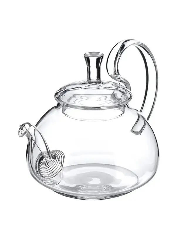 Чайник 450 мл заварочный c ситом, стекло /1/