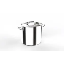 Котел с крышкой, тройное дно, MGsteel, 35 х 32 см, 30 л, 35 см