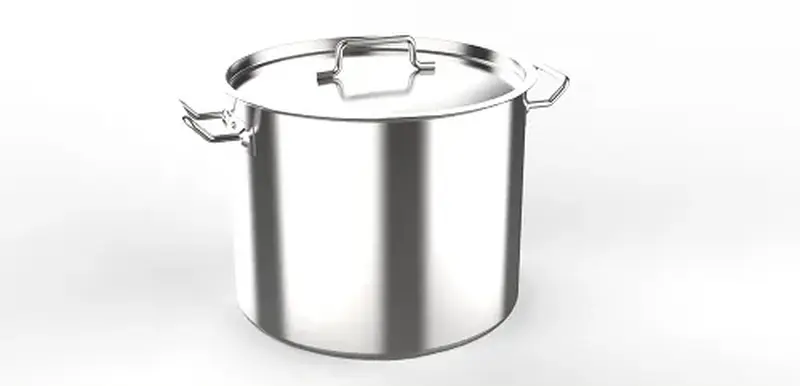 Котел с крышкой, тройное дно, MGsteel, 40 х 33 см, 40 л, 40 см