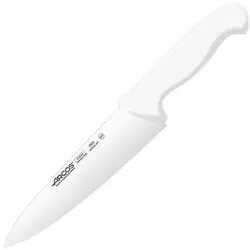 Нож поварской с белой ручкой, Arcos, «2900», 33.3 х 5 см