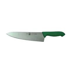 Нож поварской с зеленой ручкой, Icel, HoReCa, 39.5 см