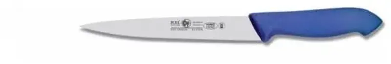 Нож рыбный филейный, синий, Icel, HoReCa, 28 см