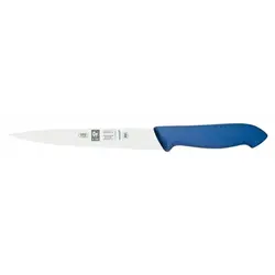 Нож рыбный филейный, синий, Icel, HoReCa, 30 см