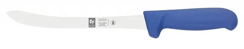 Нож рыбный, филейный, синий, Icel, HoReCa, 34 x 21 см