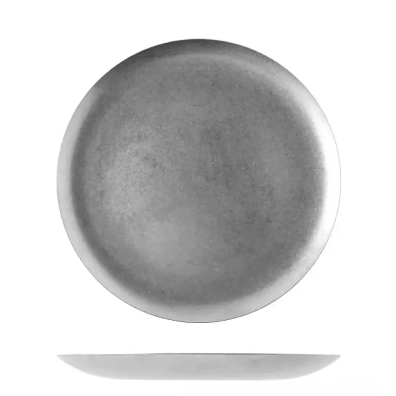 Тарелка плоская, металлическая, Old Island, 1.5 х 23 см