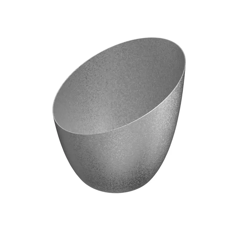 Чаша металлическая, с неровным краем, Old Island, 13.6 х 13.6 х 14.5 см, 800 мл