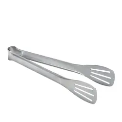 Щипцы прямые, металлические, для выкладки продуктов, Old Island, l 24 см, b 4.5 см