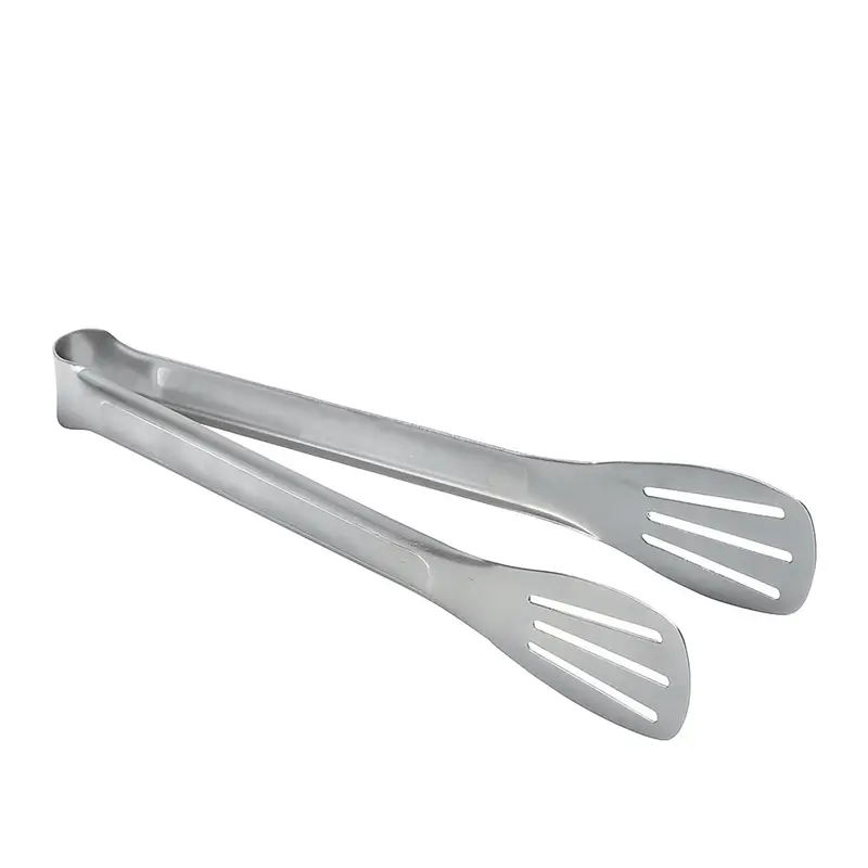 Щипцы прямые, металлические, для выкладки продуктов, Old Island,  24 х 6.8 х 4.5 см