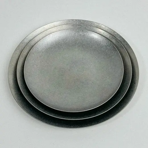 Тарелка плоская, металлическая, Old Island,  15 х 1,3 см