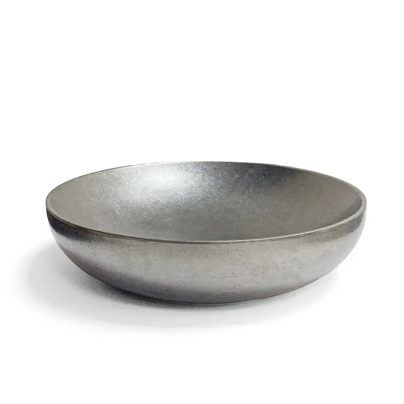 Тарелка глубокая, металлическая, с двойными стенками, Old Island,  18 х 4,5 см, 500 мл