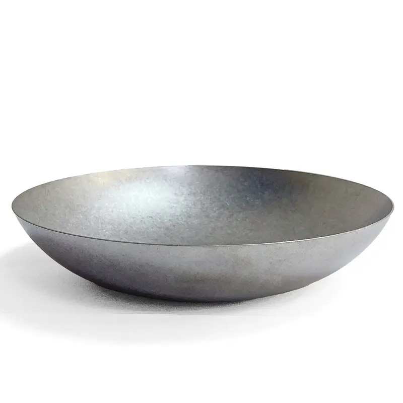 Тарелка глубокая, металлическая, Салатник, Old Island,  25  х 5,2 см, 1700 мл