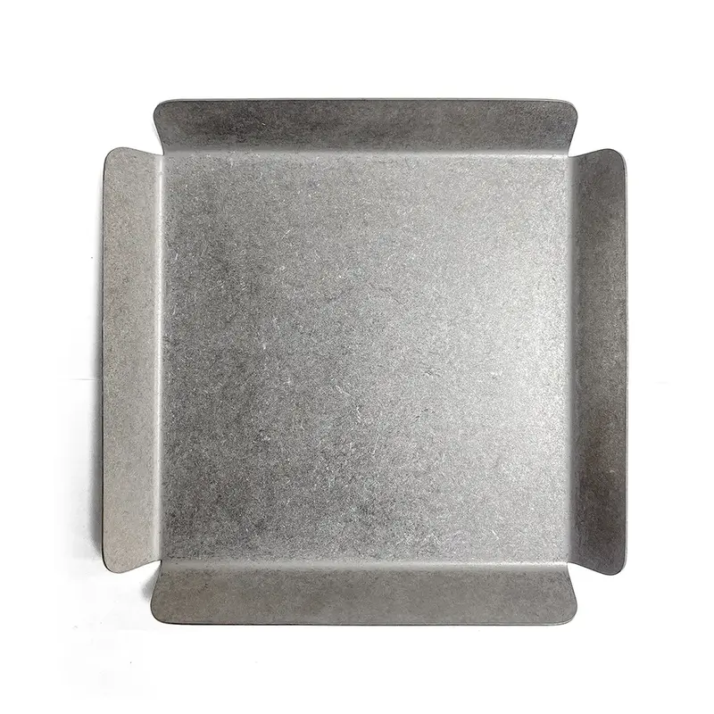 Поднос металлический, для подачи квадратный, Old Island, 19 х 19 х 2.2 см