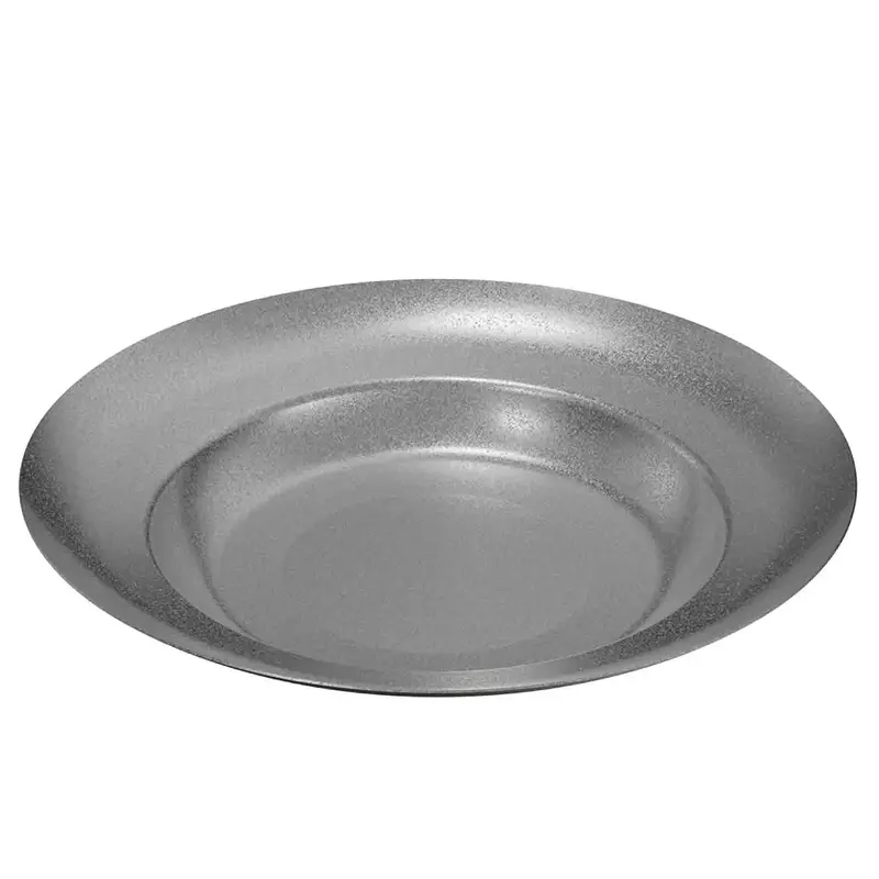 Тарелка глубокая металлическая с римом, для пасты, Old Island,  27.5 х 4,3 см, 1000 мл