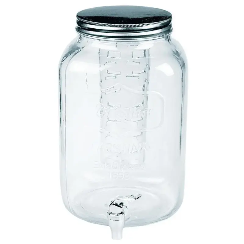 Банка емкость с краном (с отделением для льда), P.L. Proff Cuisine, 8 л, d 19 см, h 31 см