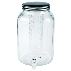 Банка емкость с краном (с отделением для льда), P.L. Proff Cuisine, 8 л, d 19 см, h 31 см