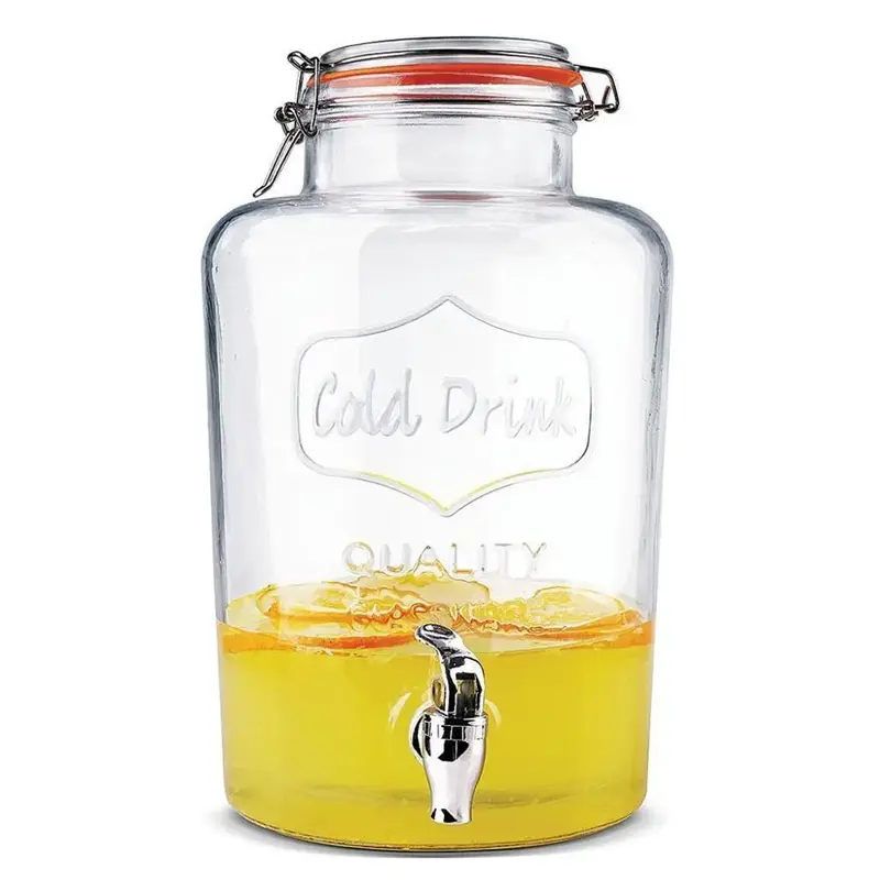 Банка емкость с краном (с запасным краном), P.L. Proff Cuisine, 7.5 л, d 19.5 см, h 34 см