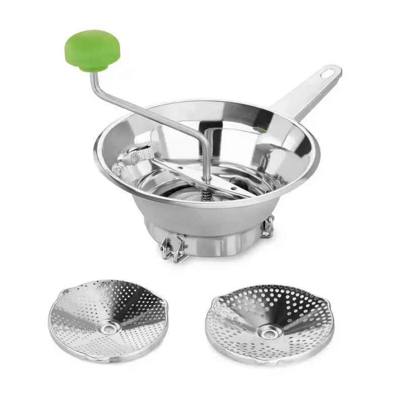 Машинка для протирки пюре, 3 диска, P.L. Proff Cuisine, d 19.3 см, h 8 см