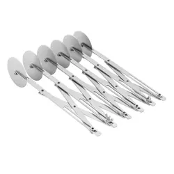 Нож роликовый для теста раздвижной, 6 лезвий, P.L. Proff Cuisine, d 5.6 см, l 62 см