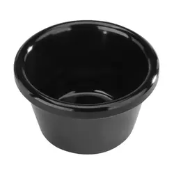 Соусник круглый, черный, P.L. Proff Cuisine, 50 мл, d 5.9 см, h 3.6 см