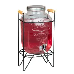 Банка емкость с краном на подставке, P.L. Proff Cuisine, 5 л, d 16.5 см, h 36 см