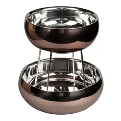 Этажерка для подачи, 2 яруса, P.L. Proff Cuisine, Antique, 1650/2500 мл, d 24/20.8 см, h 26.4 см