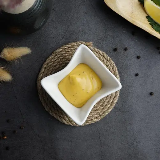 Соусник, P.L. Proff Cuisine, Mini Mix White, 80 мл, h 4.2 см, b 8 см, l 8 см