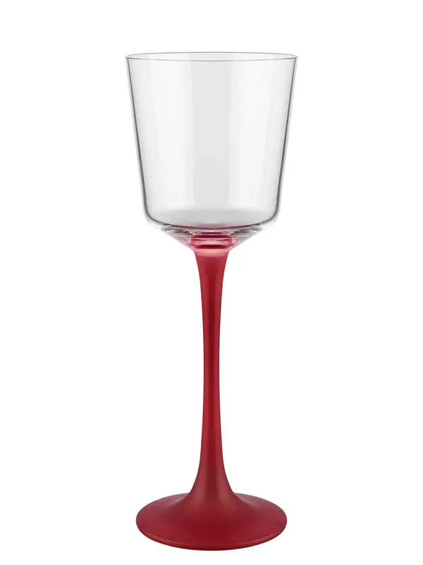 Подсвечник, Crystalex, 22 см K084 (*1) красная ножка