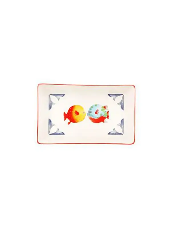 Блюдо прямоугольное, Porland, CORALLINE, 17 x 10 см