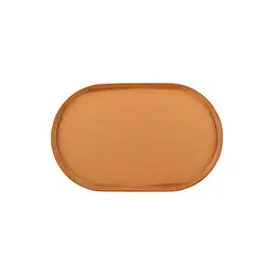 Блюдо овальное, Porland, Danshari Earth, d 32 см