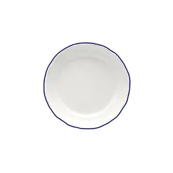 Тарелка мелкая, Porland, Maria with colored kant blue, 23 см