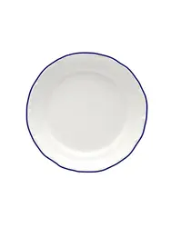 Тарелка мелкая, Porland, Maria with colored kant blue, 25 см