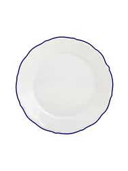 Тарелка мелкая, Porland, Maria with colored kant blue, 27 см