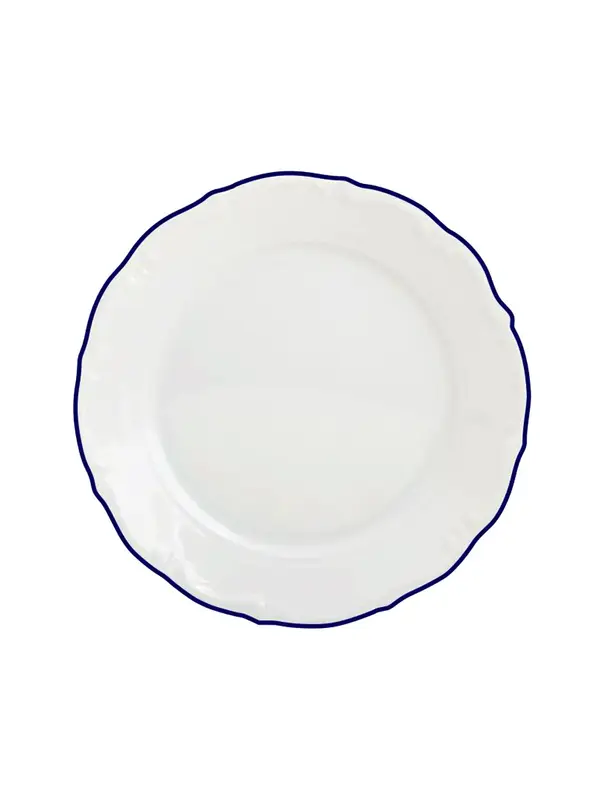 Тарелка мелкая, Porland, Maria with colored kant blue, 27 см