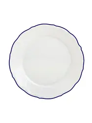 Тарелка мелкая, Porland, Maria with colored kant blue, 31 см