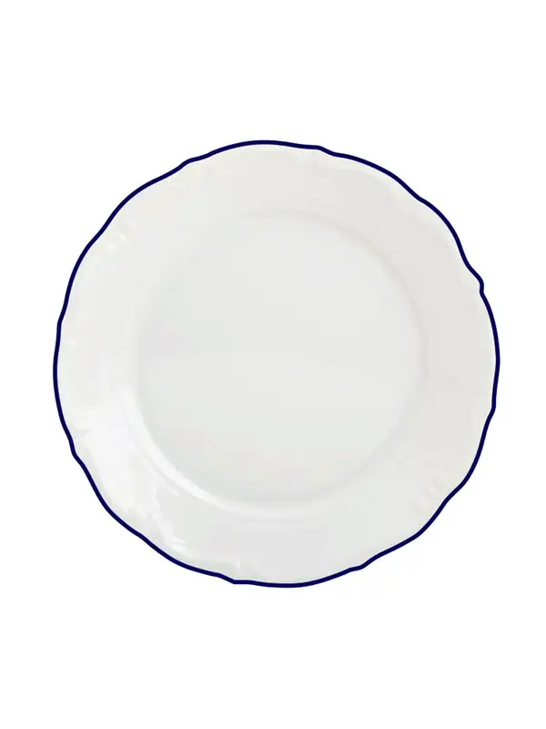 Тарелка мелкая, Porland, Maria with colored kant blue, 31 см