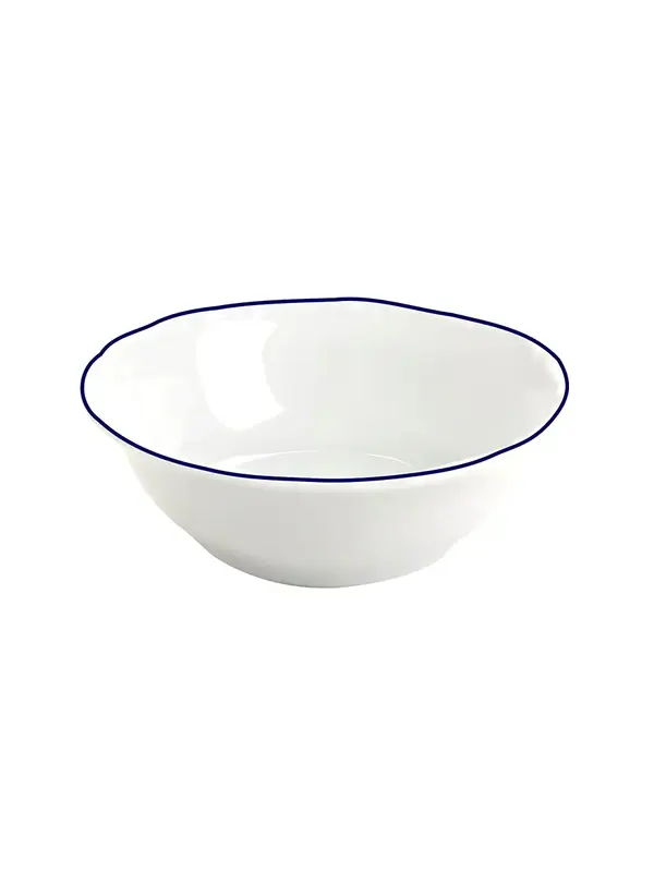 Салатник, Porland, Maria with colored kant blue, 23 см