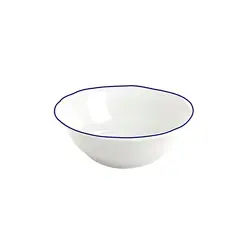 Салатник, Porland, Maria with colored kant blue, 23 см