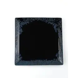 Тарелка квадратная Porland ROOT BLUE 27 см