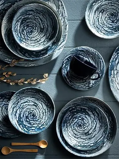 Тарелка квадратная, Porland, VORTEX, 25.4 x 25.4 x 2.5 см