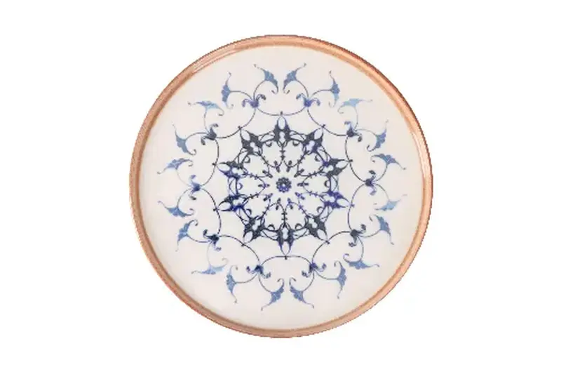 Тарелка мелкая с вертикальным бортом, PIOLI, Reflect, 21 см