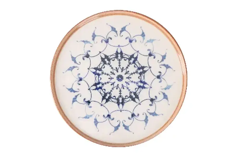 Тарелка мелкая с вертикальным бортом, PIOLI, Reflect, 24 см