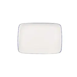 Блюдо прямоугольное, Bonna, Retro Blue, 23 см