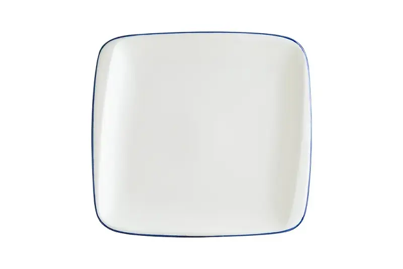 Тарелка прямоугольная, Bonna, Retro Blue, 22 см